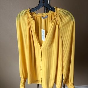 Ramy Brook Maude blouse size Large NWT